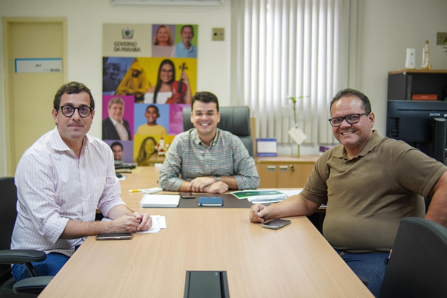 Prefeito se reuni com Deputado Federal e Secretário de Saúde Estadual