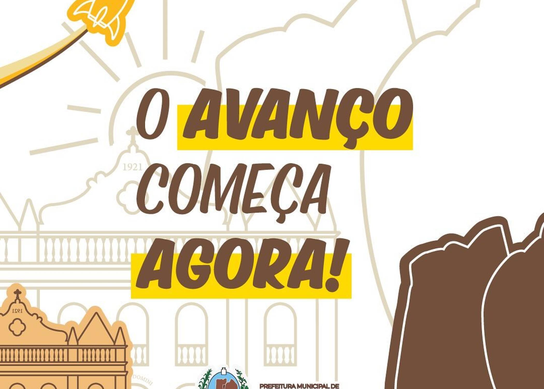 O avanço começa agora!